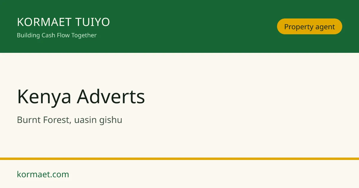 KORMAET TUIYO