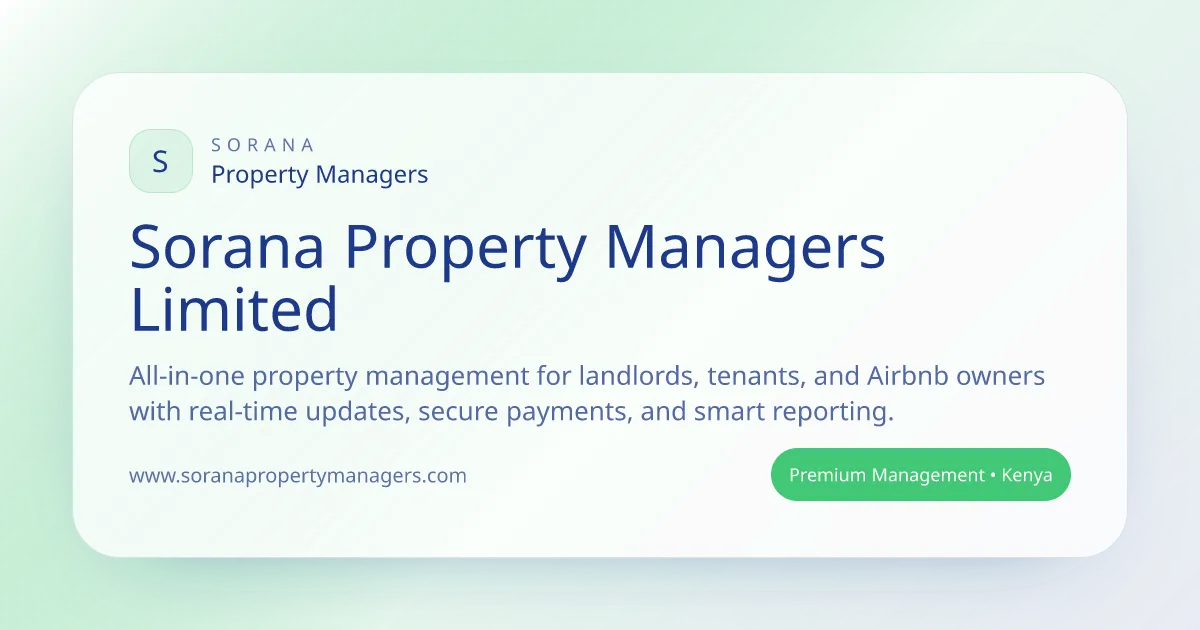 Sorana Property Managers Limited